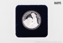 Österreich, Konv. 7 x 100 Schilling-Silbergedenkmünzen, 900er Silber, dabei 6 x Mozart 1991 und 1 x Franz Joseph, PP, in OVP mit Zertifikat, 1 x fehlt...