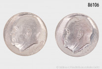 Norwegen, Konv. 2 x 100 Kronen 1982, vz-St