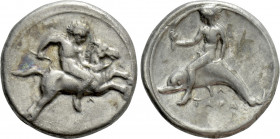 CALABRIA. Tarentum. Nomos (Circa 400-390 BC)