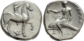 CALABRIA. Tarentum. Nomos (Circa 325-315 BC)