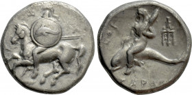 CALABRIA. Tarentum. Nomos (Circa 290-281 BC)