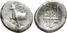 THRACE. Byzantion. Hemidrachm (Circa 387/6-340 BC)