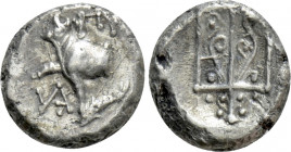 THRACE. Byzantion. Hemidrachm (Circa 387/6-340 BC)