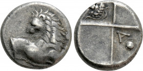 THRACE. Chersonesos. Hemidrachm (Circa 386-338 BC)