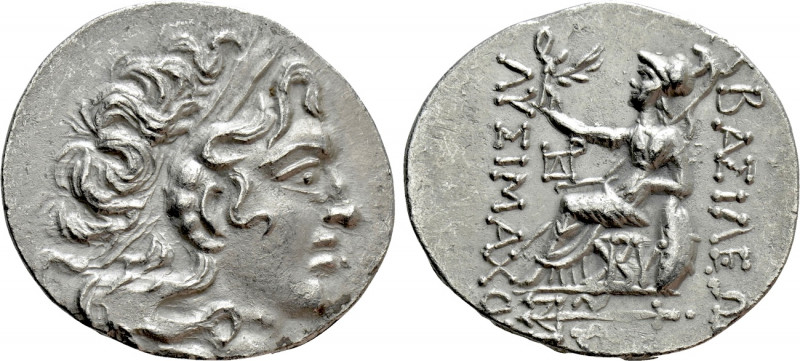 KINGS OF THRACE (Macedonian). Lysimachos (305-281 BC). Tetradrachm. Byzantion. ...
