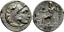 KINGS OF THRACE (Macedonian). Lysimachos (305-281 BC). Drachm. Kolophon