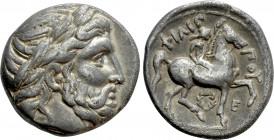 KINGS OF MACEDON. Philip II (359-336 BC). Tetradrachm. Amphipolis