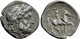 KINGS OF MACEDON. Philip II (359-336 BC). Tetradrachm. Amphipolis