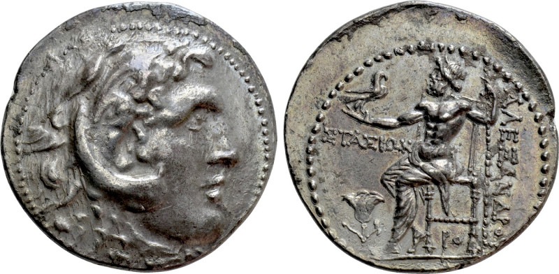 KINGS OF MACEDON. Alexander III 'the Great' (336-323 BC). Tetradrachm. Rhodes. ...