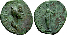 THRACE. Perinthus. Sabina (Augusta, 128-136/7). Ae