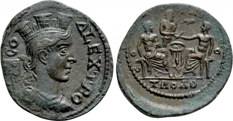 TROAS. Alexandria. Pseudo-autonomous. Time of Trebonianus Gallus (251-253). Ae. ...