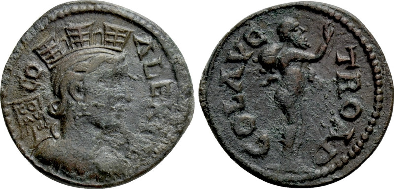 TROAS. Alexandria. Pseudo-autonomous. Time of Trebonianus Gallus (251-253). Ae. ...