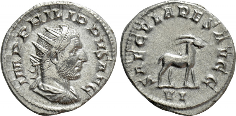 PHILIP I 'THE ARAB' (244-249). Antoninianus. Rome. Saecular Games issue. 

Obv...