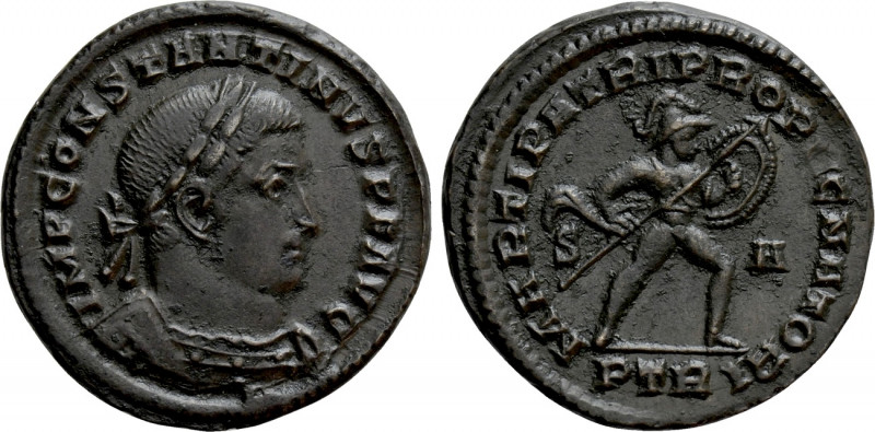 CONSTANTINE I 'THE GREAT' (307/10-337). Follis. Treveri. 

Obv: IMP CONSTANTIN...