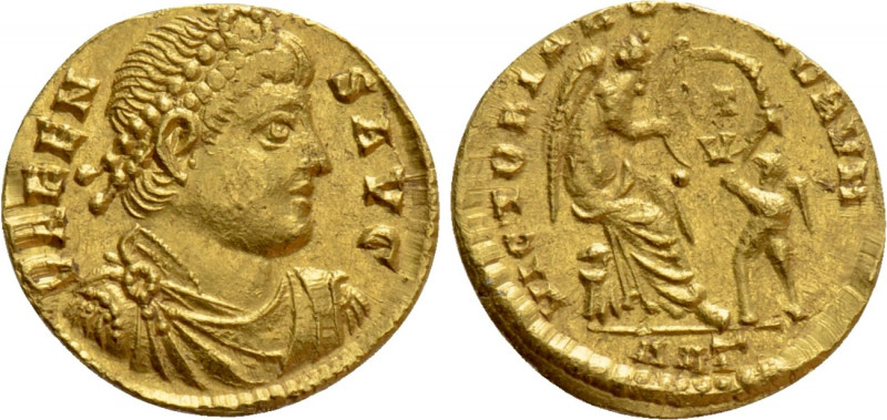 VALENTINIAN I (364-375). GOLD 1½ Scripulum. Antioch. 

Obv: VALENS AVG. 
Pear...