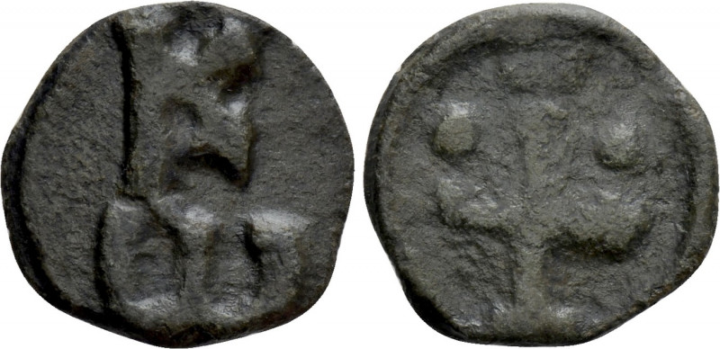 CONSTANTINE VII PORPHYROGENITUS (913-959). Ae. Cherson. 

Obv: Large K over ω....