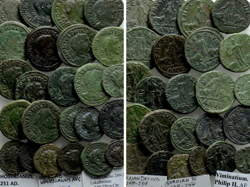 24 Roman Provincial Coins. 

Obv: .
Rev: .

. 

Condition: See picture.
...