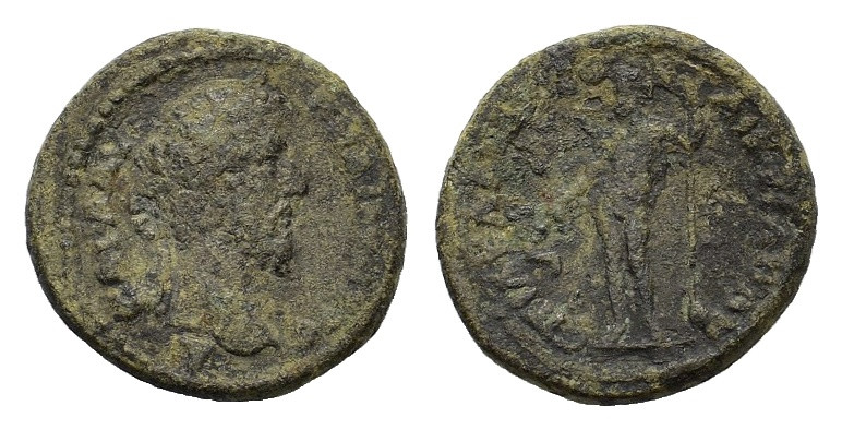 Lucius Verus (161-169). Phrygia, Ancyra. Æ (25mm, 10.20g). L. Klo. Demosthenes, ...