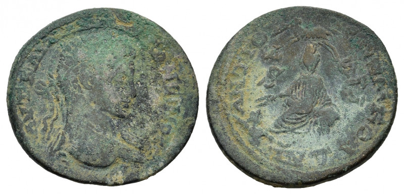 Elagabalus (218-222). Seleucis and Pieria, Antioch. Æ 4 Assaria (34.5mm, 18.00g)...