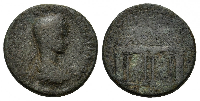 Severus Alexander (222-235). Pontus, Neocaesarea. Æ (30mm, 17.10g). Laureate, dr...