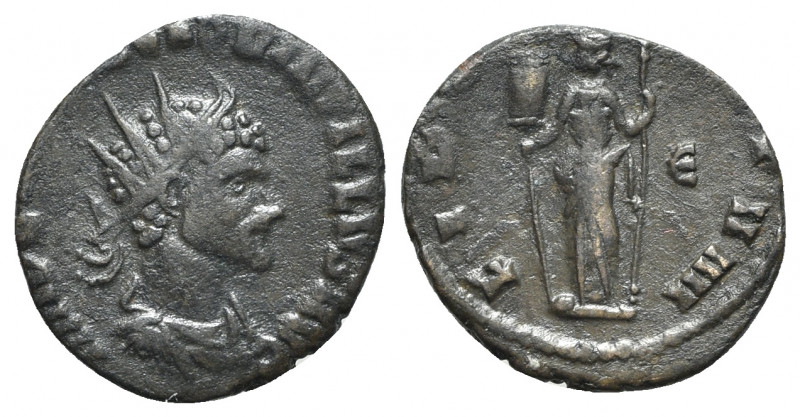 Quintillus (AD 270). Radiate (18.5mm, 1.93g, 12h). Rome. Radiate, draped and cui...