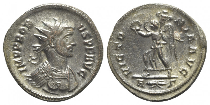 Probus (276-282). Radiate (22mm, 3.95g, 12h). Rome. Radiate and cuirassed bust r...