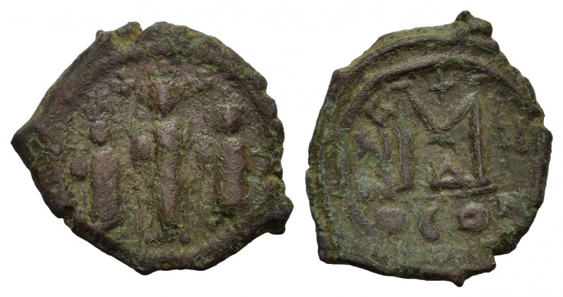 Heraclius (610-641). Æ 40 Nummi (25mm, 8.50g). Constantinople. Heraclius, Heracl...