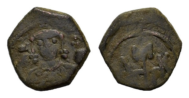 Manuel I (1143-1180). Æ Half Tetarteron (14mm, 1.30g). Uncertain Greek mint. Cro...