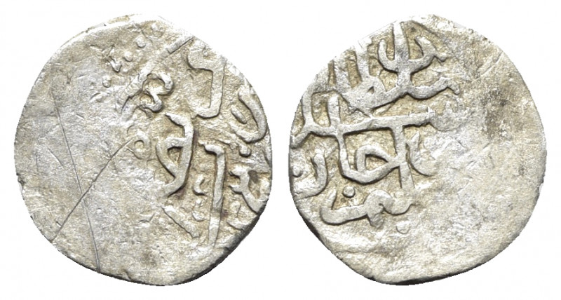 Ottoman Empire, Suleyman I (926-974 AH / AD 1520-1566). AR Akçe (13mm, 0.43g). M...