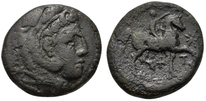 Kings of Macedon, Kassander (305-298 BC). Æ Unit (19mm, 5.40g). Pella mint(?). H...