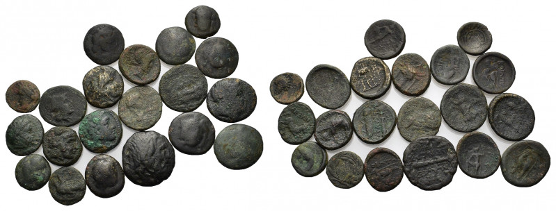 Lot of 20 Greek Æ coins, to be catalog. Lot sold as is, no return