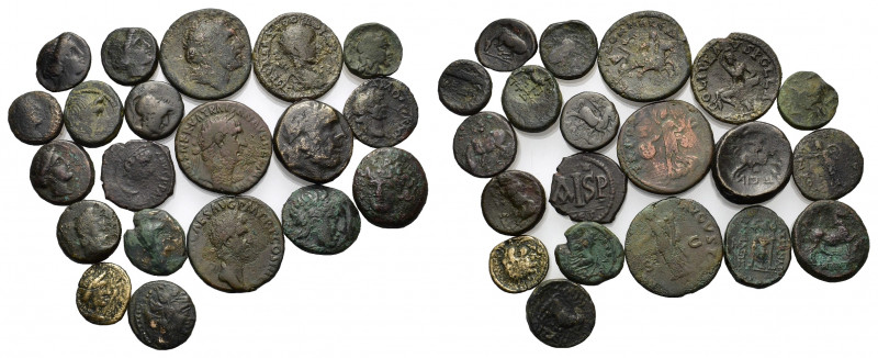 Mixed lot of 20 Greek, Roman and Byzantine Æ coins, to be catalog. Lot sold as i...