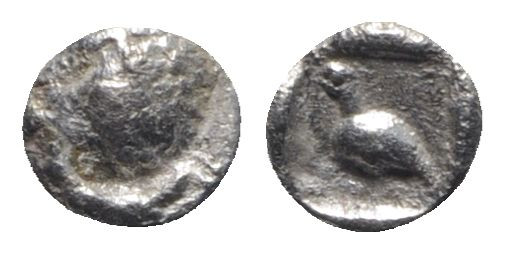 Ionia, Miletos, late 6th-early 5th century BC. AR Tetartemorion (4mm, 0.24g, 2h)...