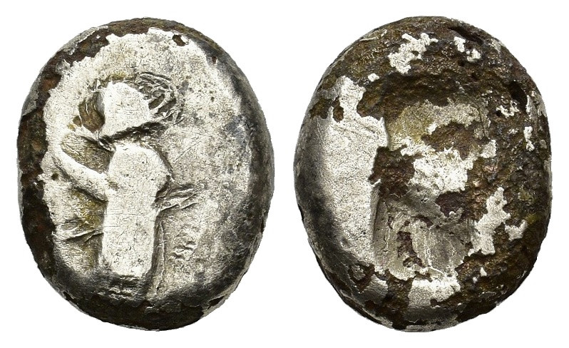 Achaemenid Kings of Persia, c. 485-420 BC. AR Siglos (14mm, 4.58g). Persian king...