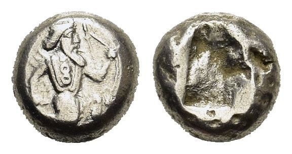 Achaemenid Kings of Persia, c. 450-375 BC. AR Siglos (14mm, 5.50g). Persian king...