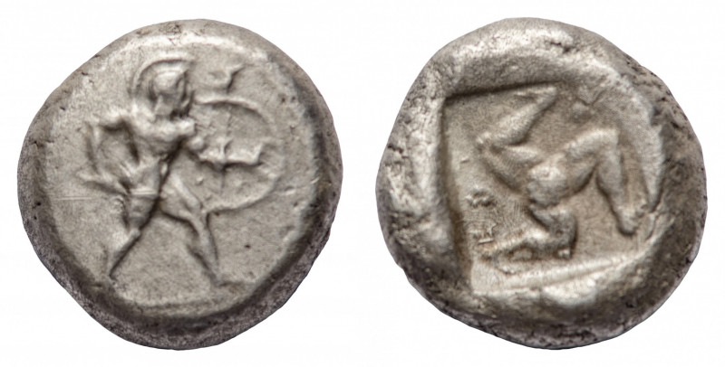 Pamphylia
Aspendos - Stater circa 465-430 BC - Obverse: Warrior advancing right...