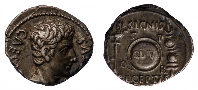 Augustus (27 BC-14 AD) - Denarius 19 BC - Mint: Uncertain Spanish mint (Colonia ...