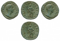 Julia Mamaea mother of Severus Alexander (222-235 AD) - Sestertius 228 AD - Mint: Rome - Obverse: Draped bust right, wearing stephane - Reverse: Felic...