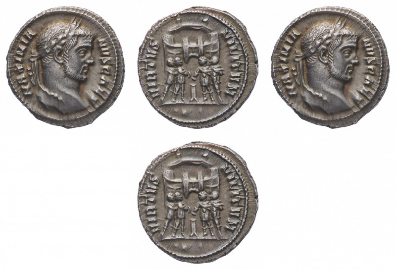 Galerius Maximianus Caesar (293-305 AD) - Argenteus 294 AD - Mint: Rome - Obvers...