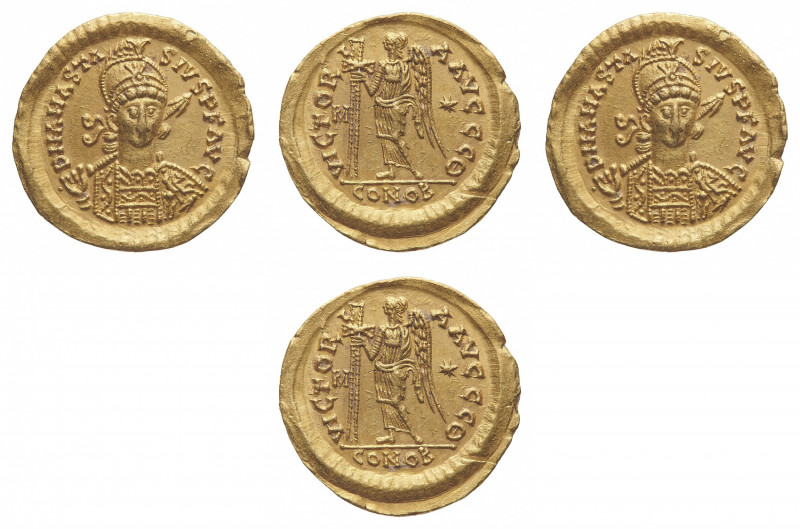 The Ostrogoths
Theoderic (493-526) - Solidus 493-526 struck in the name of Anas...