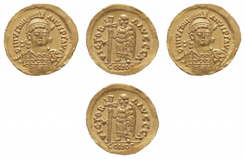 The Ostrogoths
Athalaric (526-534) - Solidus 527-530 struck in the name of Just...