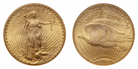 United States of America
Gold 20 Dollars 1928 NGC MS 64 - Mint: Philadelphia - Obverse: Standing Liberty with torch and olive branch - Reverse: Eagle...