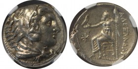 Griechische Münzen, MAZEDONISCHES KÖNIGREICH. Alexander III. Der Große (336-323 v. Chr.). AR-Tetradrachm (17,21 g). Lifetime Ausgabe von Amphipolis, c...