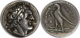 Griechische Münzen, AEGYPTUS. Ptolemaios I., 323-305-283 v. Chr. AR-Tetradrachme 305/283 v. Chr., Alexandria, 14,16g. Silber. Kopf r. mit Diadem und A...