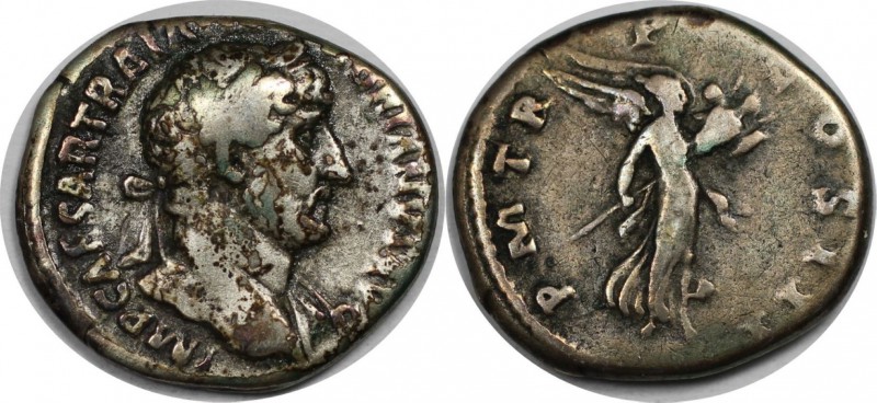Römische Münzen, MÜNZEN DER RÖMISCHEN KAISERZEIT. Hadrianus, 117-138 n. Chr, AR-...