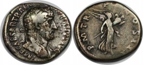 Römische Münzen, MÜNZEN DER RÖMISCHEN KAISERZEIT. Hadrianus, 117-138 n. Chr, AR-Denar. Silber. 3.23 g. Sehr schön, leicht korodiert