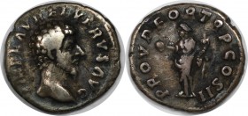 Römische Münzen, MÜNZEN DER RÖMISCHEN KAISERZEIT. Lucius Verus 161-169 n. Chr, AR-Denar. Silber. 3.09 g. Sehr schön
