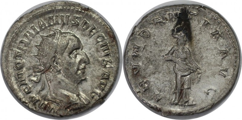 Römische Münzen, MÜNZEN DER RÖMISCHEN KAISERZEIT. ROM. TRAJANUS DECIUS. Antonini...