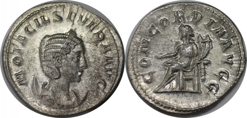 Römische Münzen, MÜNZEN DER RÖMISCHEN KAISERZEIT. Rom. Otacilia Severa 244 - 249...