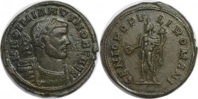 Römische Münzen, MÜNZEN DER RÖMISCHEN KAISERZEIT. Maximianus II. Galerius als Caesar, 293-305 n. Chr., Follis ab 300 n. Chr., London. 9.72 g. Ric: VI ...